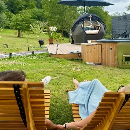 Luxury tent Au Repos Du Verger *