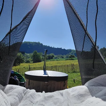 Au Repos Du Verger Luxury tent Vireux-Molhain