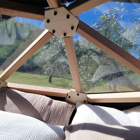 Luxury tent Au Repos Du Verger *